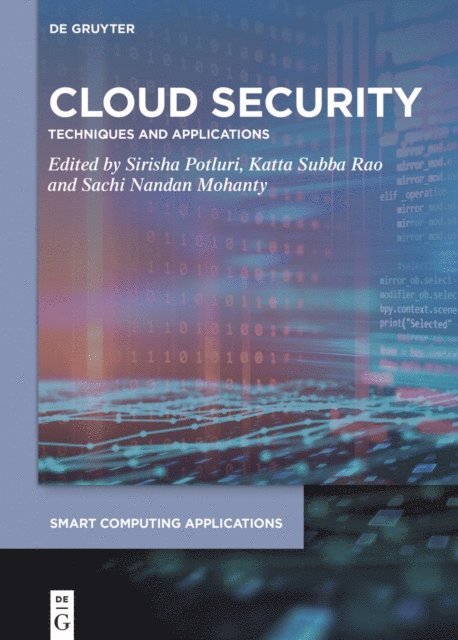 Sachi Nandan Mohanty, Katta Subba Rao, Sirisha Potluri - Cloud Security, E-bok