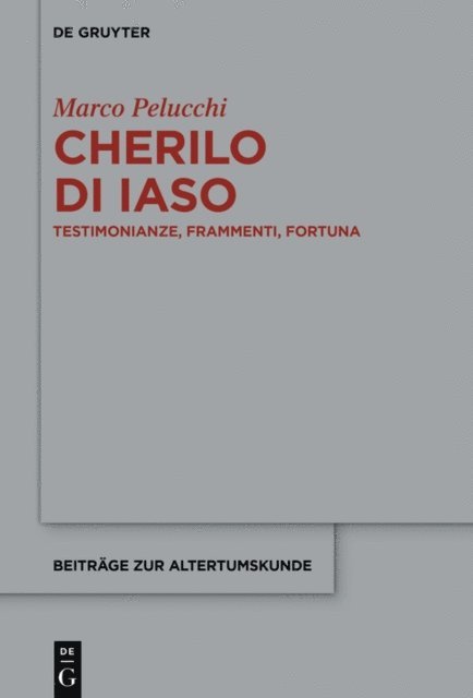 Marco Pelucchi - Cherilo di Iaso, E-bok. Tillgänglighet: Lägg i varukorg
