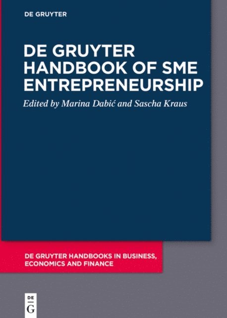 Sascha Kraus, Marina Dabic - De Gruyter Handbook of SME Entrepreneurship, E-bok