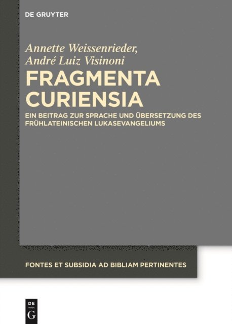 Andre Luiz Visinoni, Annette Weissenrieder - Fragmenta Curiensia, E-bok