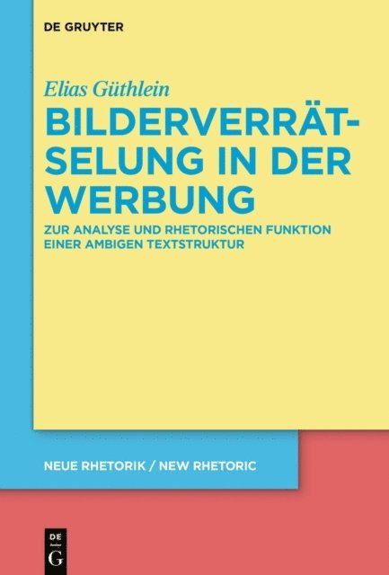 Elias Guthlein - Bilderverrätselung in der Werbung, E-bok