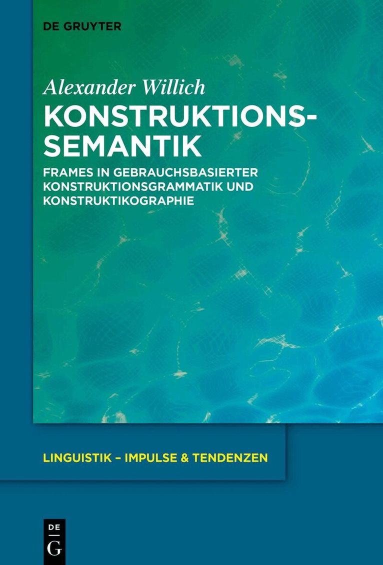 Alexander Willich - Konstruktionssemantik, Inbunden