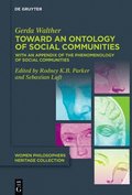 Toward an Ontology of Social Communities