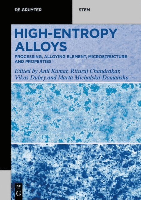 Marta Michalska-Domanska, Vikas Dubey, Rituraj Chandrakar, Anil Kumar - High-Entropy Alloys, E-bok
