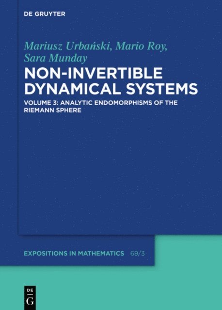 Sara Munday, Mario Roy, Mariusz Urbanski - Analytic Endomorphisms of the Riemann Sphere, E-bok