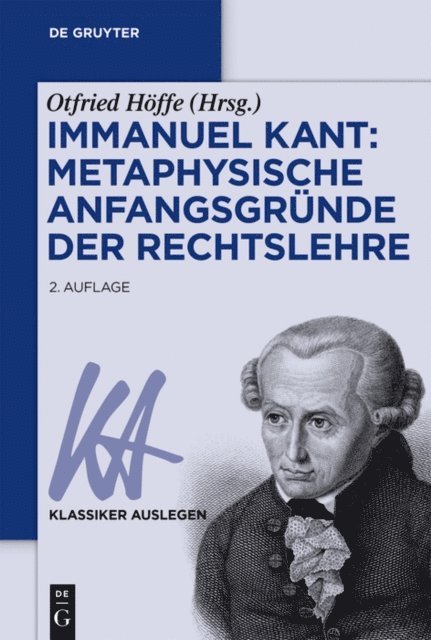 Otfried Hoffe - Immanuel Kant: Metaphysische Anfangsgründe der Rechtslehre, E-bok