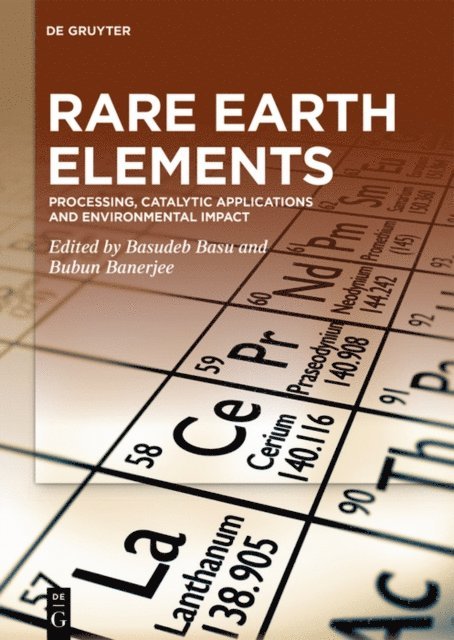 Bubun Banerjee, Basudeb Basu - Rare Earth Elements, E-bok