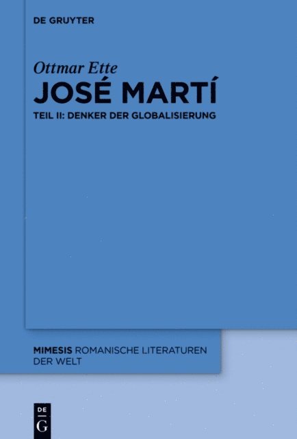 Ottmar Ette - José Martí, E-bok