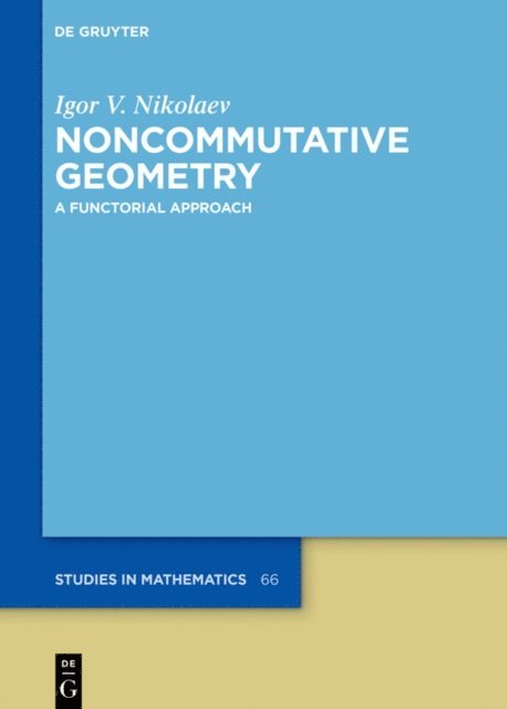 Igor V. Nikolaev - Noncommutative Geometry, E-bok