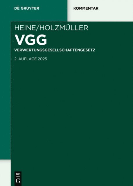 Tobias Holzmuller, Robert Heine - VGG, E-bok