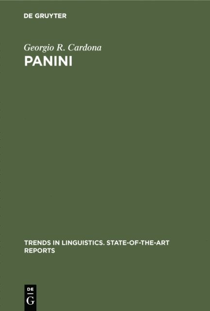Georgio R. Cardona - Panini, E-bok
