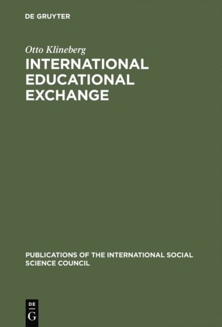 Otto Klineberg - International Educational Exchange, E-bok