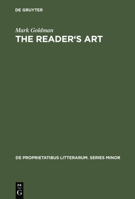 Mark Goldman - Reader's Art, E-bok