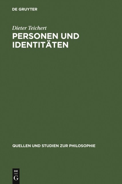 Dieter Teichert - Personen und Identitäten, E-bok