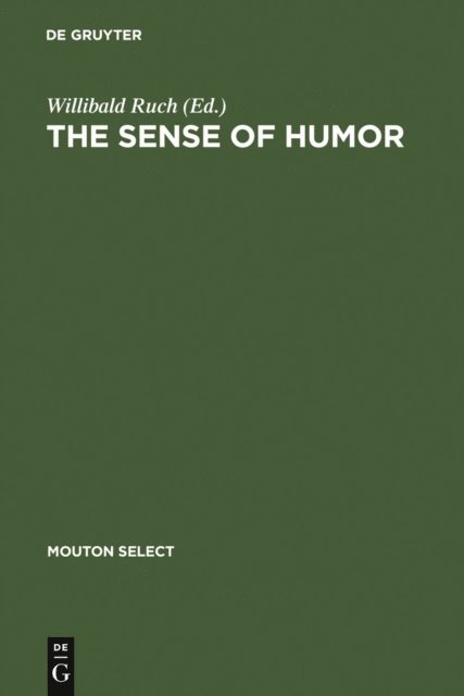 Willibald Ruch - Sense of Humor, E-bok