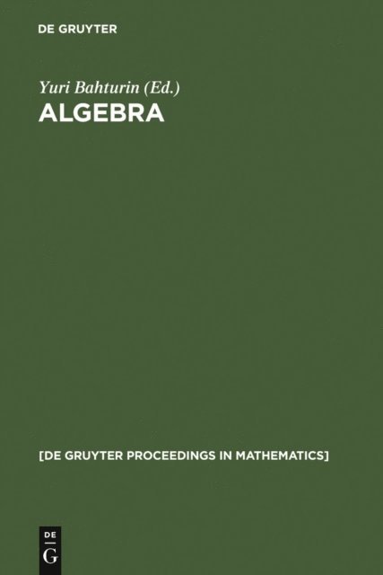 Yuri Bahturin - Algebra, E-bok