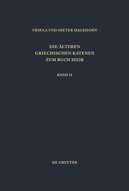 Dieter Hagedorn, Ursula Hagedorn - Fragmente zu Hiob 9,1 - 22,30, E-bok