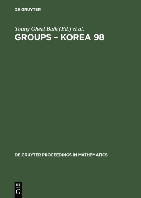 Ann Chi Kim, Johnson David L. Johnson, Young Gheel Baik - Groups - Korea 98, E-bok. Tillgänglighet: Lägg i varukorg