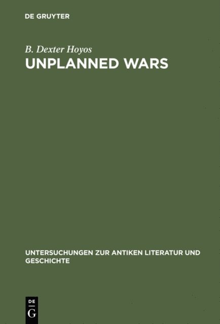 B. Dexter Hoyos - Unplanned Wars, E-bok