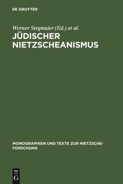 Daniel Krochmalnik, Werner Stegmaier - Jüdischer Nietzscheanismus, E-bok