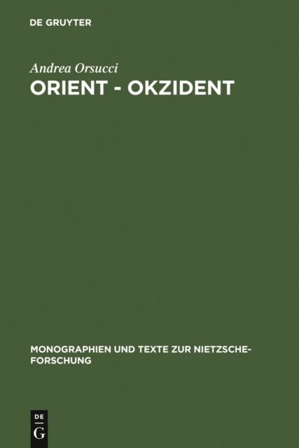 Andrea Orsucci - Orient - Okzident, E-bok