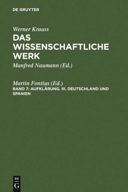 Peter-Volker Springborn, Renate Petermann, Martin Fontius - Deutschland und Spanien, E-bok