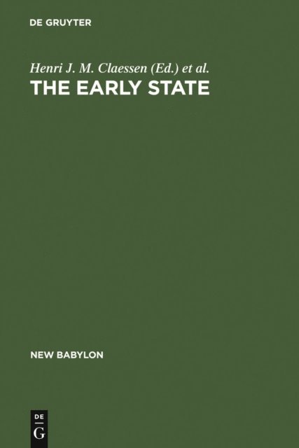 Peter Skalnik, Henri J. M. Claessen - Early State, E-bok
