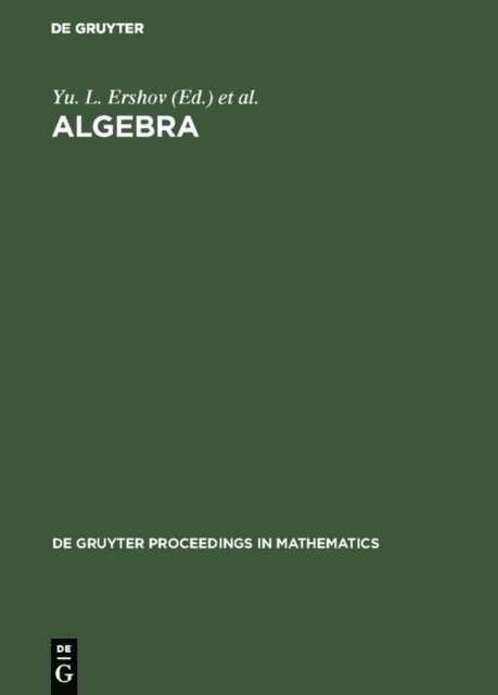 N. D. Podufalov, V. M. Levchuk, Evgenii I. Khukhro, Yu. L. Ershov - Algebra, E-bok