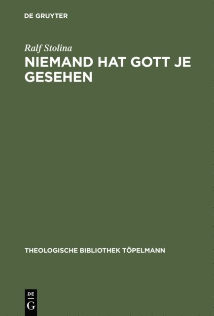 Ralf Stolina - Niemand hat Gott je gesehen, E-bok. Tillgänglighet: Lägg i varukorg