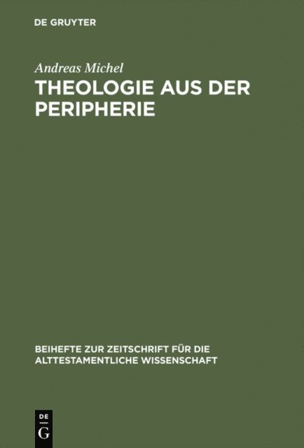 Andreas Michel - Theologie aus der Peripherie, E-bok