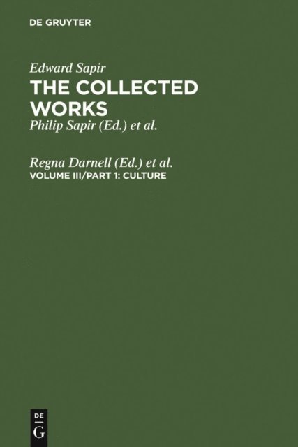 Richard Handler, Judith T. Irvine, Regna Darnell - Culture, E-bok