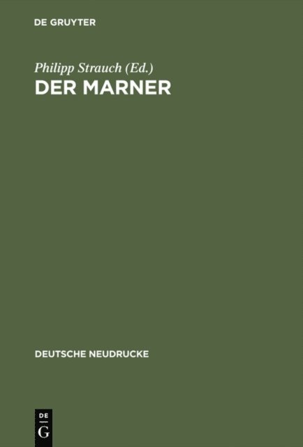 Philipp Strauch - Der Marner, E-bok