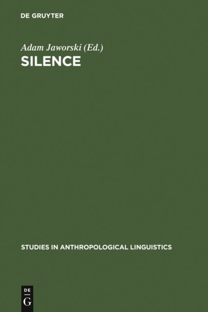 Adam Jaworski - Silence, E-bok