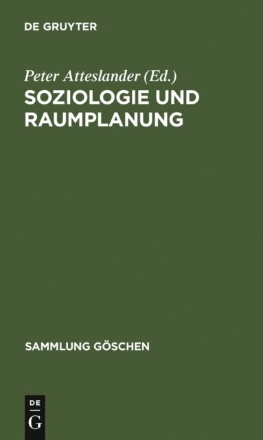 Peter Atteslander - Soziologie und Raumplanung, E-bok