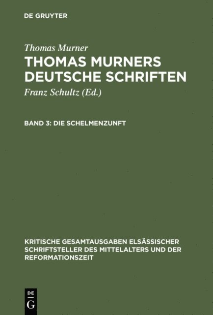 Thomas Murner, Meier Spanier - Die Schelmenzunft, E-bok