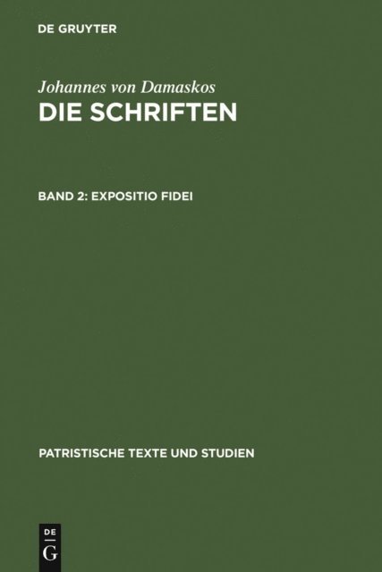 Bonifatius Kotter - Expositio fidei, E-bok