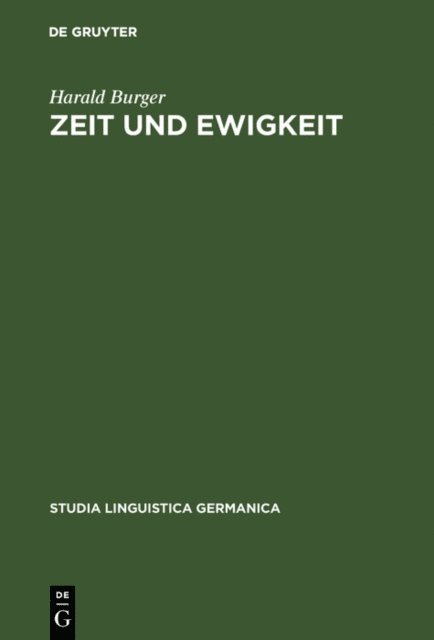 Harald Burger - Zeit und Ewigkeit, E-bok