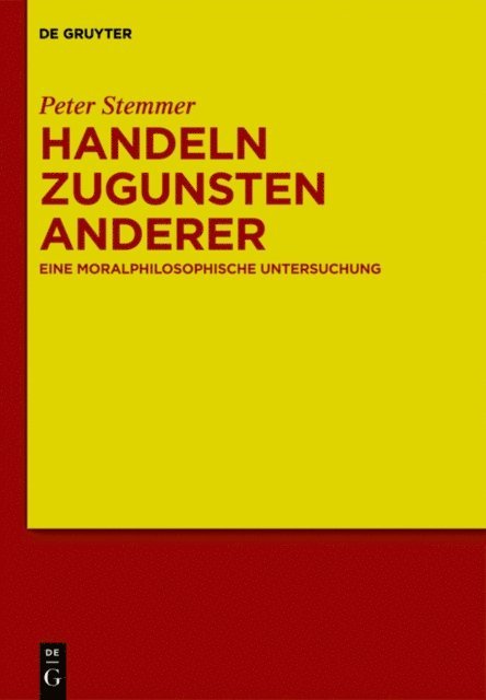 Peter Stemmer - Handeln zugunsten anderer, E-bok. Tillgänglighet: Lägg i varukorg