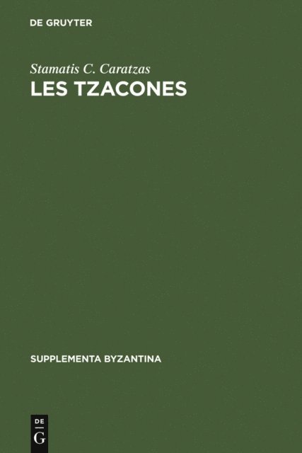 Stamatis C. Caratzas - Les Tzacones, E-bok