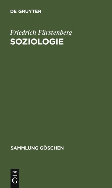Friedrich Furstenberg - Soziologie, E-bok