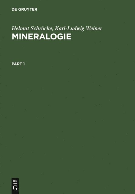Karl-Ludwig Weiner, Helmut Schrocke - Mineralogie, E-bok
