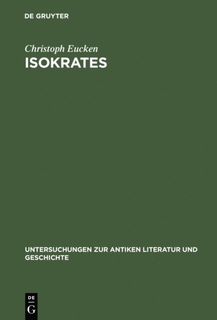 Christoph Eucken - Isokrates, E-bok. Tillgänglighet: Lägg i varukorg