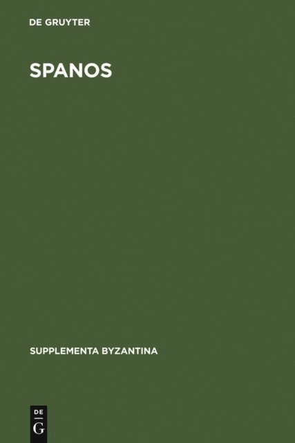 Hans Eideneier - Spanos, E-bok