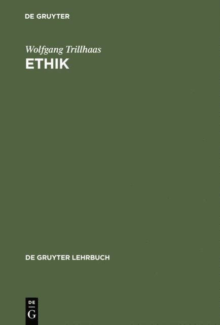 Wolfgang Trillhaas - Ethik, E-bok
