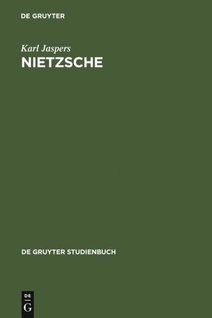 Karl Jaspers - Nietzsche, E-bok