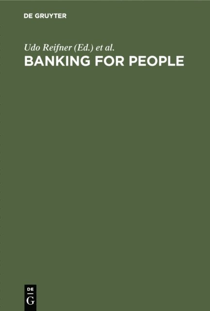 Janet Ford, Udo Reifner - Banking for People, E-bok