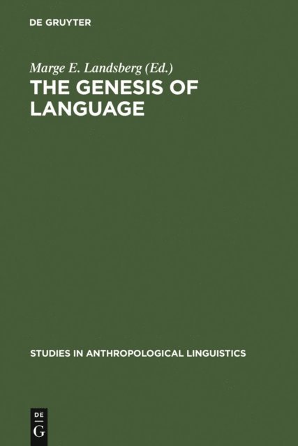 Marge E. Landsberg - Genesis of Language, E-bok