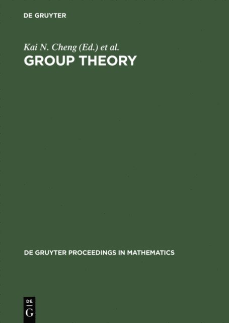 Yu K. Leong, Kai N. Cheng - Group Theory, E-bok