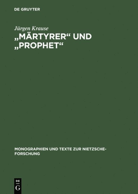 Jurgen Krause - "Märtyrer" und "Prophet", E-bok