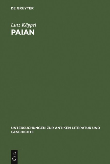 Lutz Kappel - Paian, E-bok